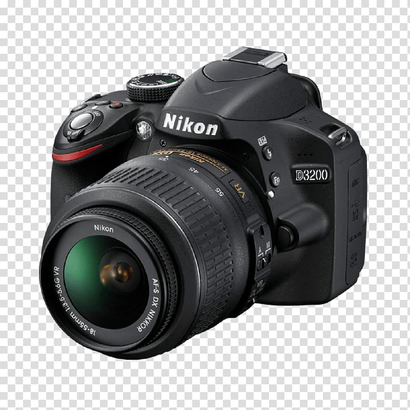 Nikon D3100 Nikon D3200 Nikon D5100 Digital SLR, Camera transparent background PNG clipart