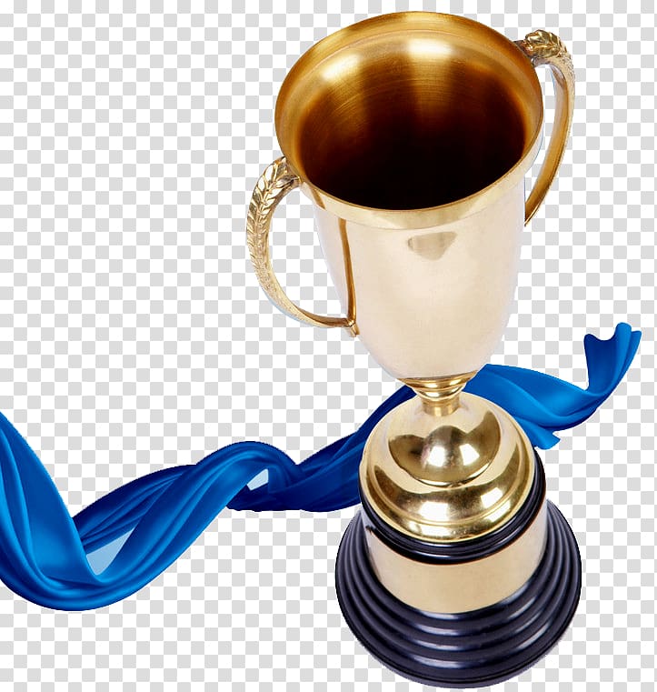 Trophy Champion, Gold trophy transparent background PNG clipart
