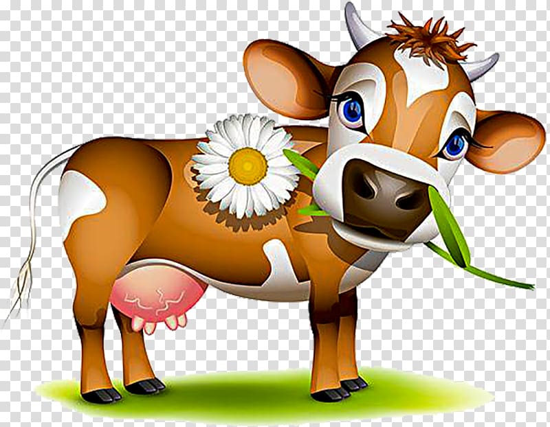 Jersey cattle , Cow tail transparent background PNG clipart