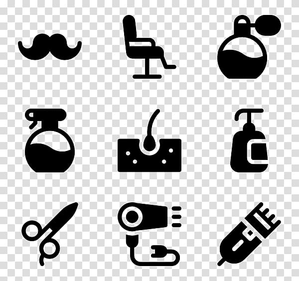 Hairdresser Barbershop Computer Icons Beauty Salon Transparent