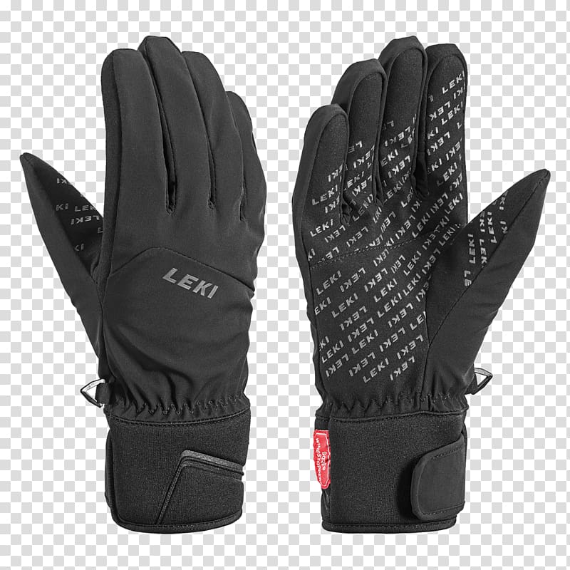 Glove LEKI Lenhart GmbH Skiing Clothing sizes, skiing downhill transparent background PNG clipart