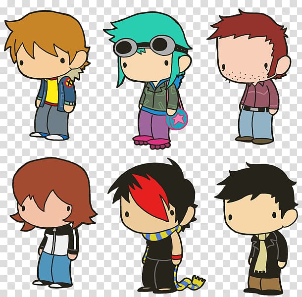 Ramona Flowers Wallace Wells Kim Pine Knives Chau Other Scott, others transparent background PNG clipart