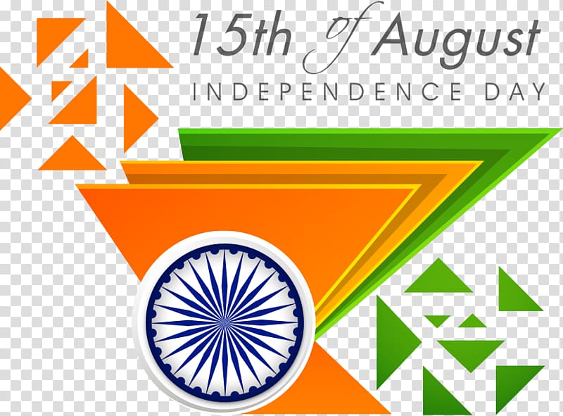India Independence Day , Indian Independence Day Poster , Falun triangle with India transparent background PNG clipart