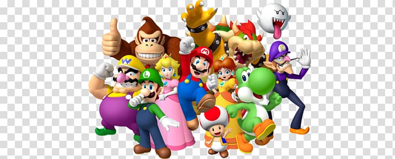 Super Mario character posters, Super Mario Bros. Nintendo Wii U Video game, Nintendo Characters transparent background PNG clipart