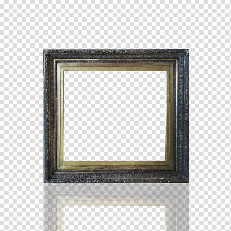 Rectangle Square Frames, antiquity border transparent background PNG clipart