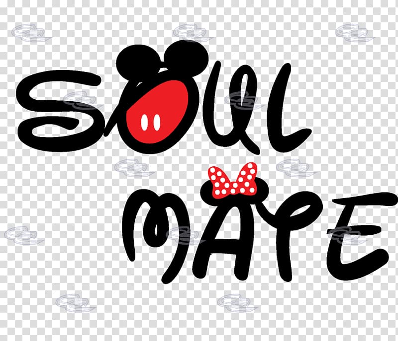 T-shirt Minnie Mouse Mickey Mouse Soulmate The Walt Disney Company, T-shirt transparent background PNG clipart