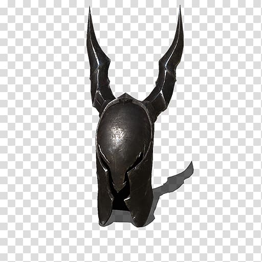 Dark Souls III Black knight Helmet, helm transparent background PNG clipart