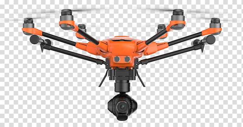 Yuneec International Typhoon H Unmanned aerial vehicle Gimbal DJI, remote controlled aircraft transparent background PNG clipart