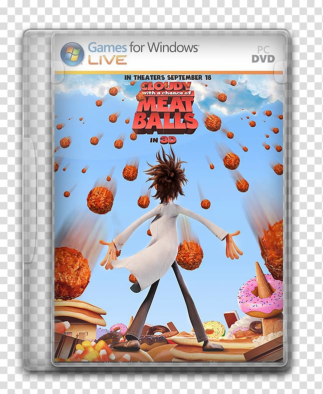 Flint Lockwood Sam Sparks \'Baby\' Brent Cloudy With A Chance of Meatballs Film, others transparent background PNG clipart
