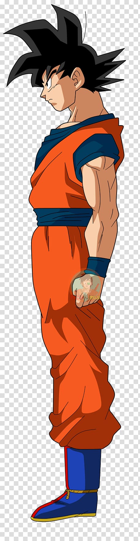 Goku Vegeta Piccolo Super Saiyan, perfil transparent background PNG clipart