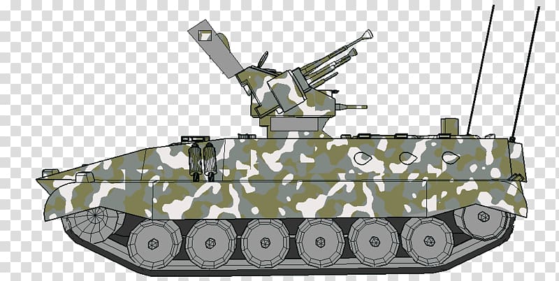 Tank Self-propelled artillery Gun turret Organization, Military Vehicle transparent background PNG clipart