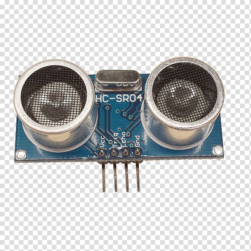 Ultrasonic transducer Sensor Range Finders Arduino Sonar, Forcesensing Resistor transparent background PNG clipart