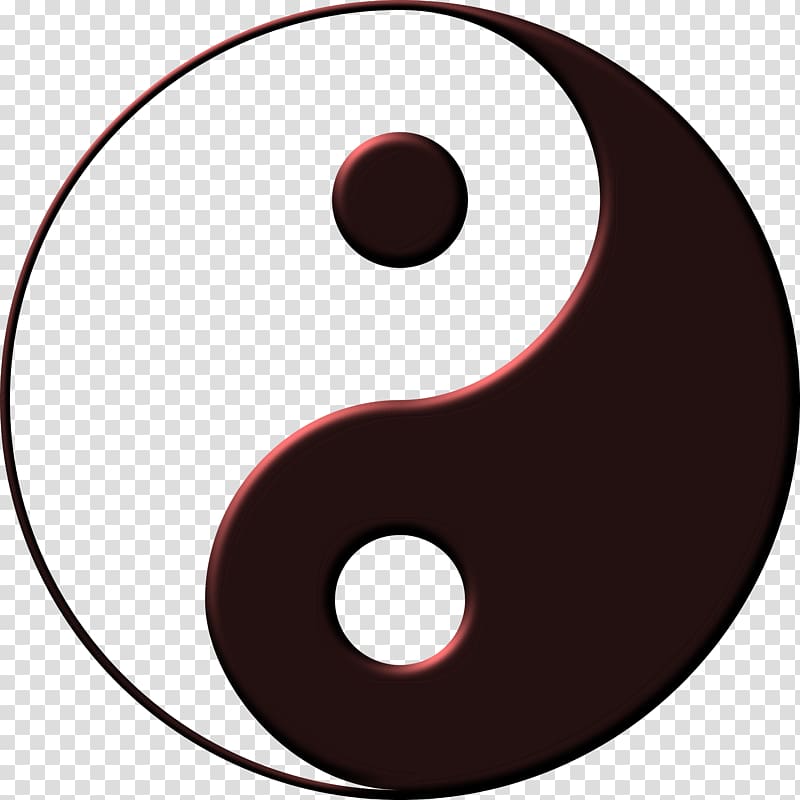 Yin and yang Taoism Symbol Taijitu, yin yang transparent background PNG clipart
