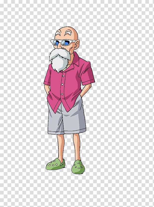 Master Roshi Majin Buu Vegeta Goku Gohan, goku transparent background PNG clipart