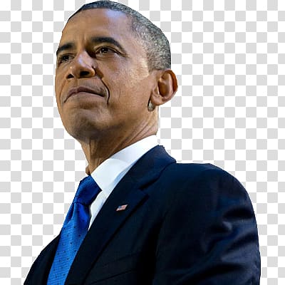 Barack Obama transparent background PNG clipart