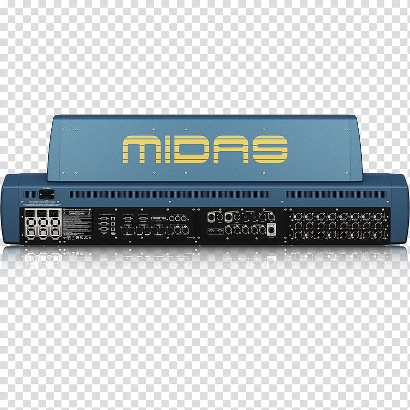 Midas Consoles Professional audio Sound Audio Mixers Digital mixing console, others transparent background PNG clipart