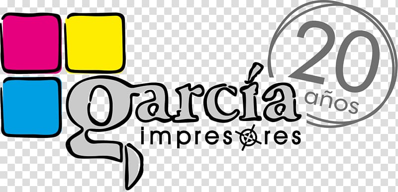 Logo Brand GARCÍA IMPRESORES Design Font, design transparent background PNG clipart