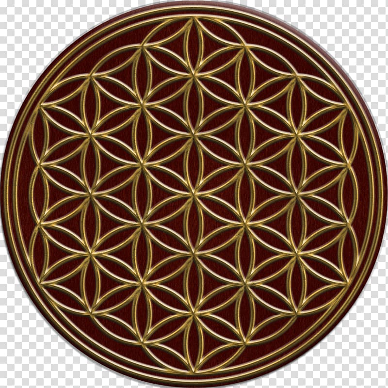 Sacred geometry Golden ratio Overlapping circles grid Symbol, flowe transparent background PNG clipart