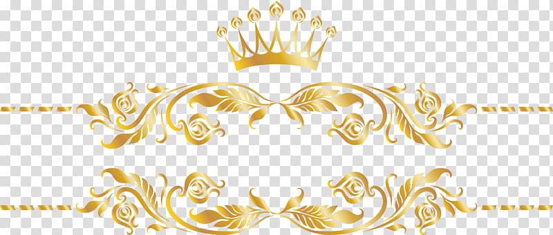 Gold Canada, Golden tree rattan crown transparent background PNG clipart