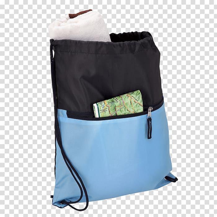 Drawstring Backpack Bag Zipper Pocket, backpack transparent background PNG clipart