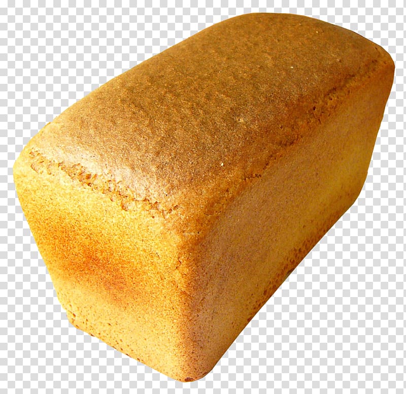 White bread Toast Baguette Meatloaf Graham bread, bread roll transparent background PNG clipart