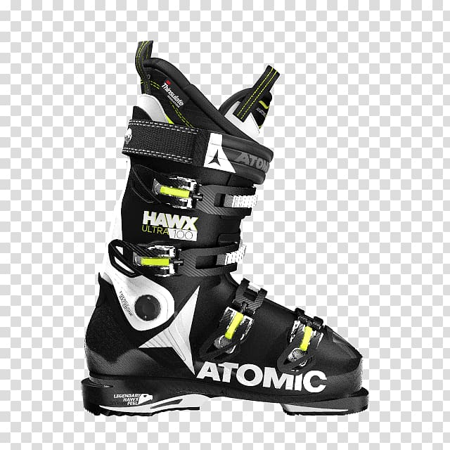 Atomic Skis Ski Boots Skiing, 360 Degrees transparent background PNG clipart