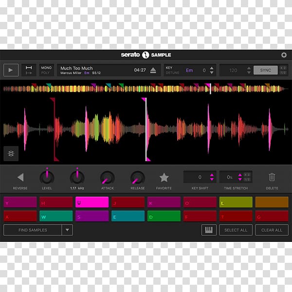 Serato Audio Research Sampling Scratch Live Virtual Studio Technology Disc jockey, Serato transparent background PNG clipart