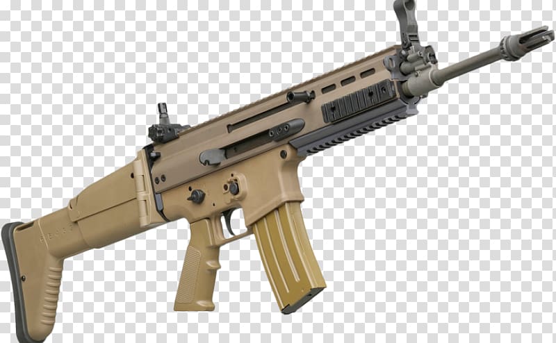 Assault rifle FN SCAR Firearm Heckler & Koch HK416 United States Special Operations Command, assault rifle transparent background PNG clipart