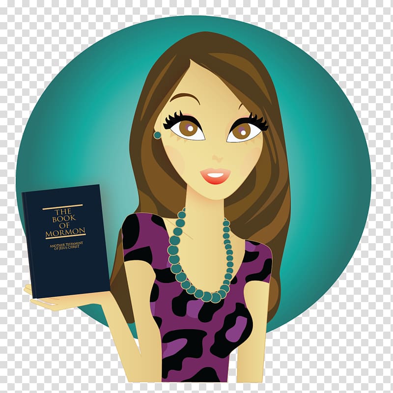 lds girl baptism clipart