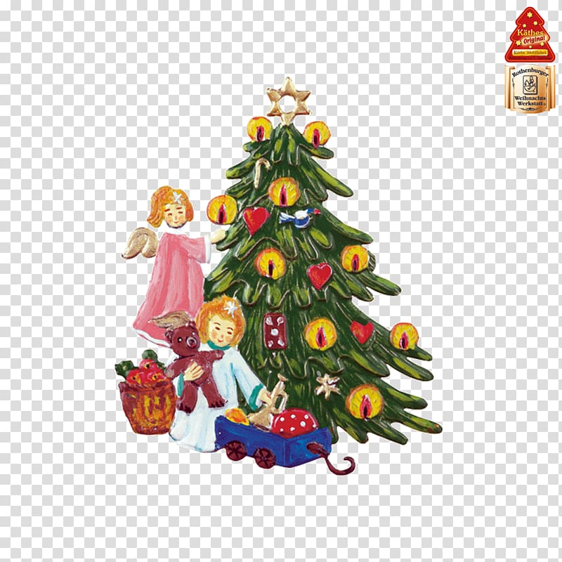 Christmas tree Rothenburg ob der Tauber Käthe Wohlfahrt Christmas Day Ornament, christmas tree transparent background PNG clipart