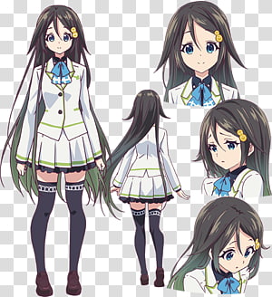 Myriad Colors Phantom World Anime Kyoto Animation Manga Crunchyroll, Anime  transparent background PNG clipart