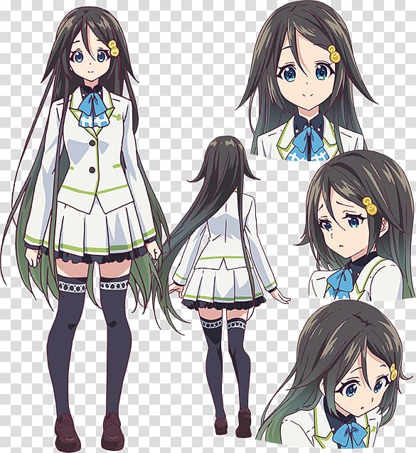 Myriad Colors Phantom World Kyoto Animation Anime Character Seiyu, Anime transparent background PNG clipart