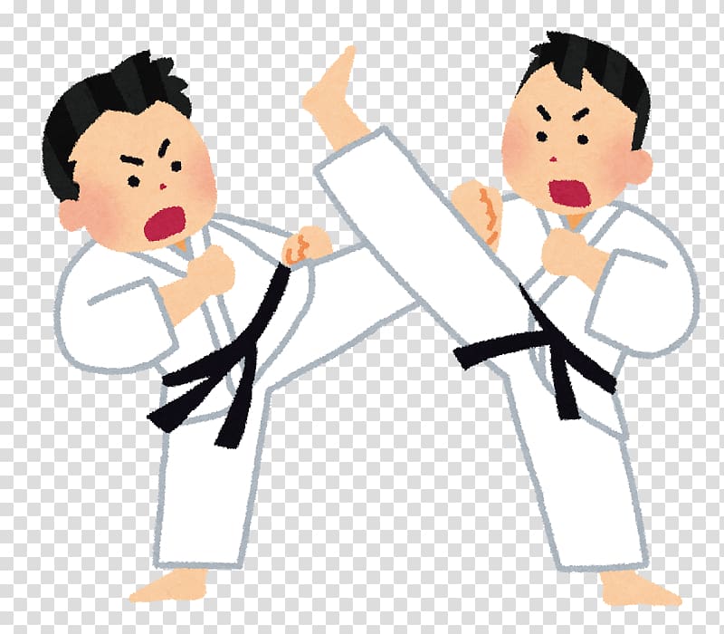 Seidokaikan Full contact karate 稽古 Kumite, karate transparent background PNG clipart