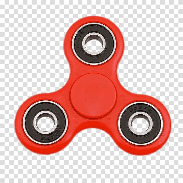 Red Fidget Spinner Fidget Spinner Classic Fidget Spinner Swipe Fidgeting, spinner transparent background PNG clipart