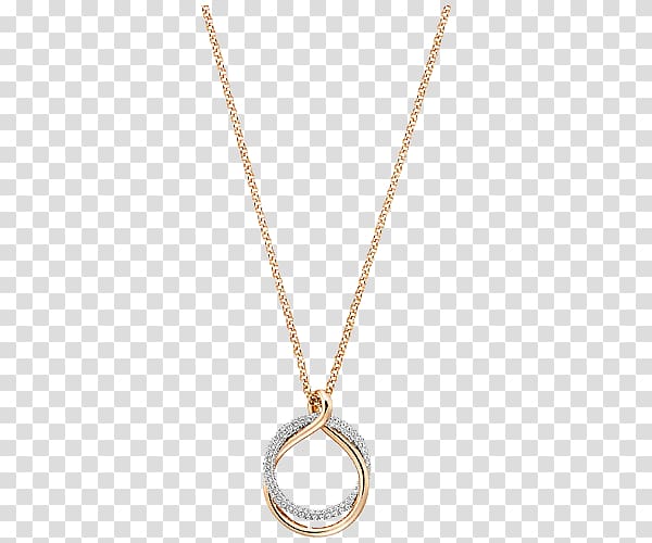 Locket Necklace Chain Metal Jewellery, Swarovski Jewellery women,Gold Necklace transparent background PNG clipart