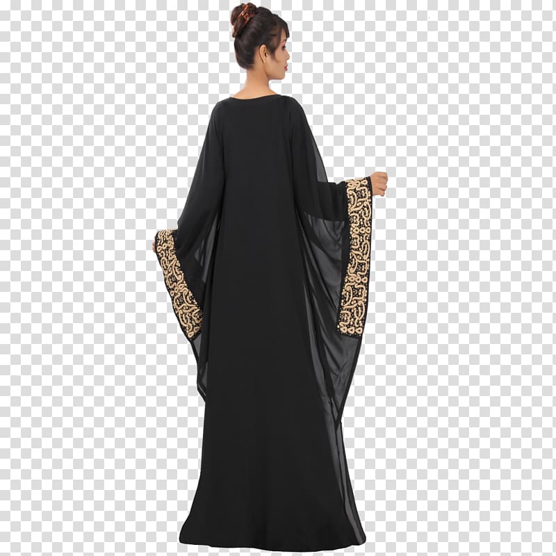 Clothing Maxi dress Abaya Kaftan, dubai transparent background PNG clipart
