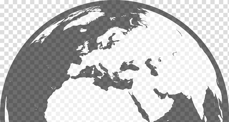 Globe Earth , half earth transparent background PNG clipart
