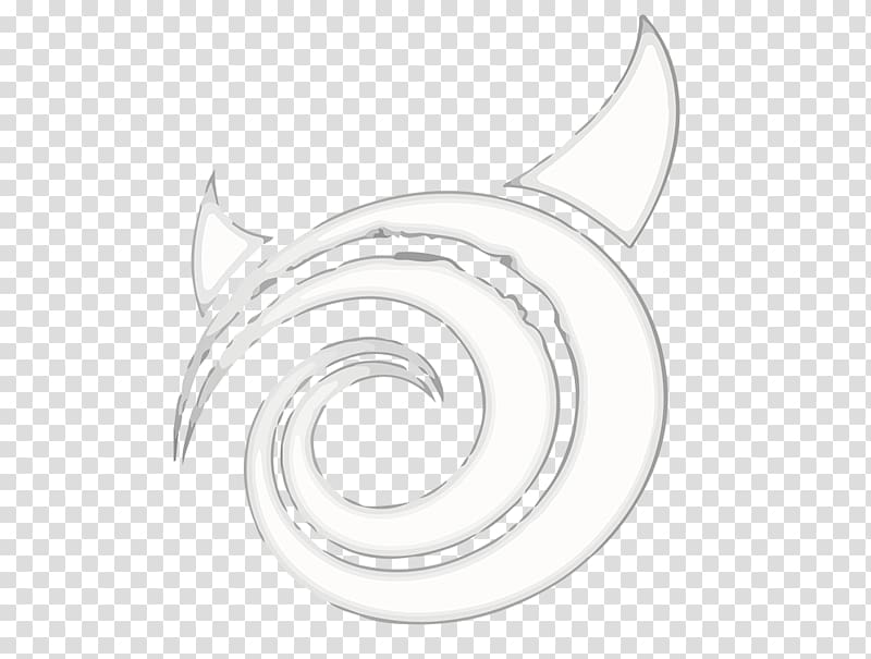 Monochrome Desktop Crescent Symbol, interlaced transparent background PNG clipart