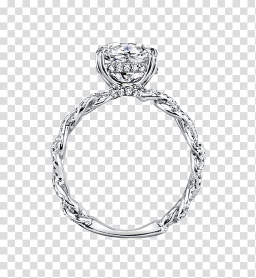 Silver Wedding ring Body Jewellery Platinum, silver transparent background PNG clipart