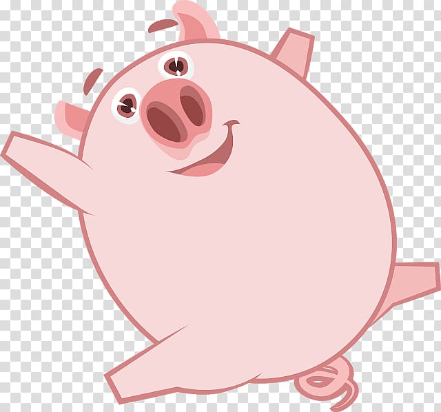 happy pig illustration, Mundo Bita Bita e os Animais Fazendinha Birthday , others transparent background PNG clipart