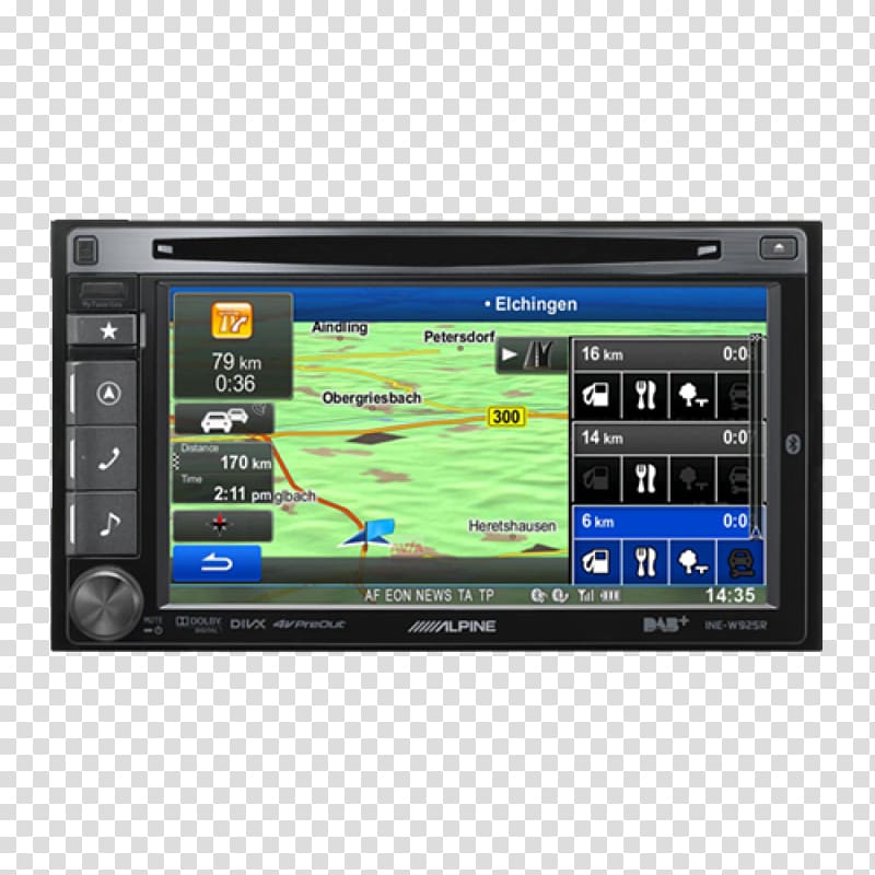 Car Vehicle audio Automotive navigation system GPS Navigation Systems iGO, alpine transparent background PNG clipart