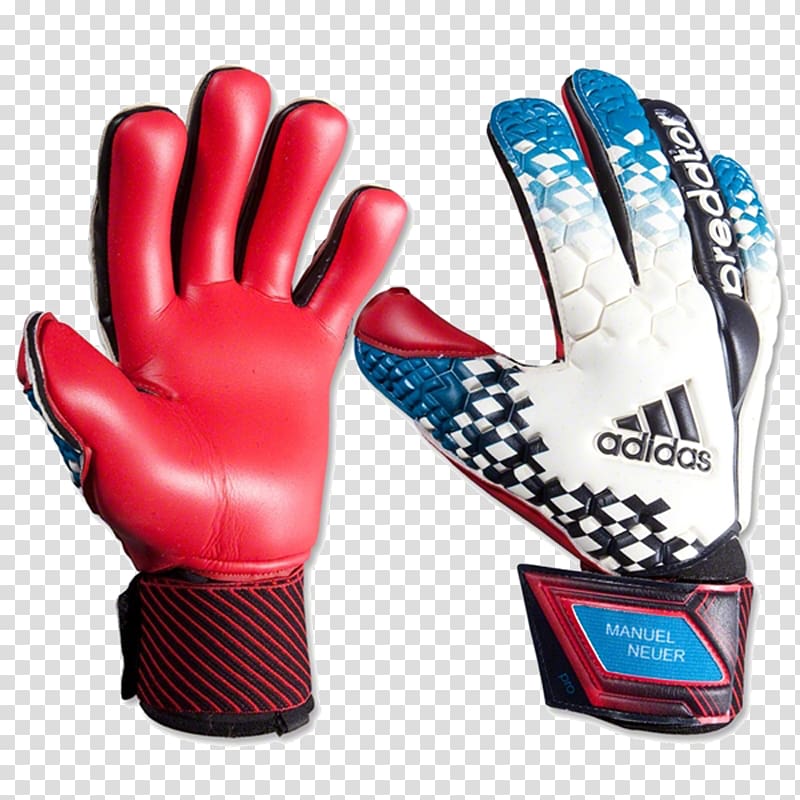 Lacrosse glove Adidas Predator Soccer Goalie Glove, Goalkeeper Gloves transparent background PNG clipart