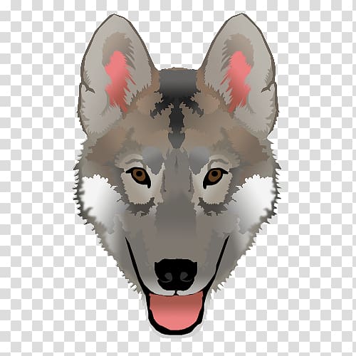 Siberian Husky Tamaskan Dog Saarloos wolfdog Dog breed, mask transparent background PNG clipart