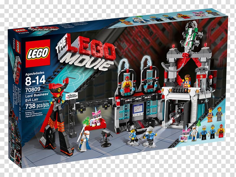 President Business Emmet LEGO 70809 The Movie Lord Business' Evil Lair Amazon.com, Trap Lord transparent background PNG clipart