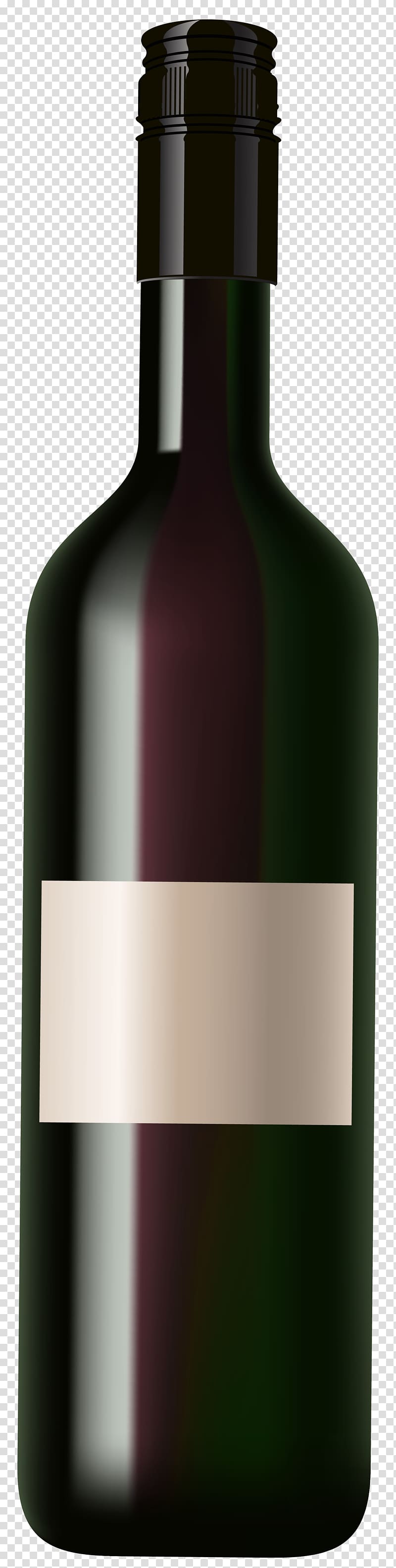 black liquor bottle illustration, Red Wine Beer Champagne, Wine Bottle transparent background PNG clipart