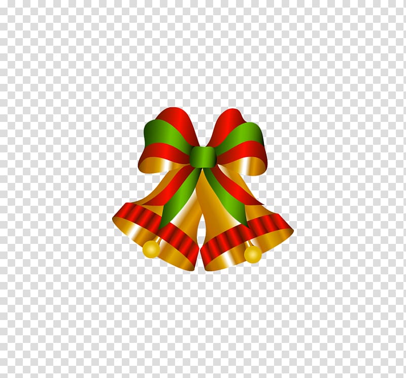 Christmas ornament Bell, Creative Christmas holiday bells transparent background PNG clipart