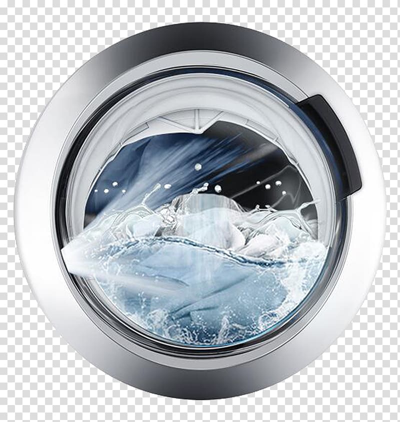gray washing machine illustration, Washing machine Laundry Clothing Cleanliness, Washing machine sprinkler system transparent background PNG clipart