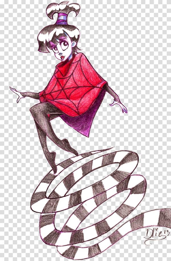 Lydia Deetz Drawing Fashion illustration Ganon, others transparent background PNG clipart