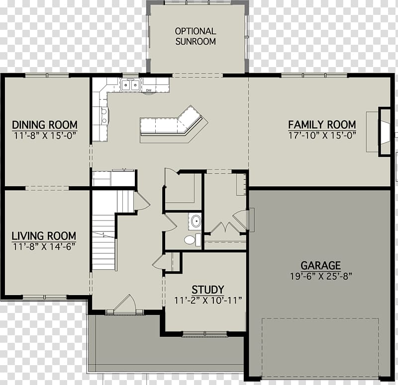 Floor plan House plan Great room, house transparent background PNG clipart