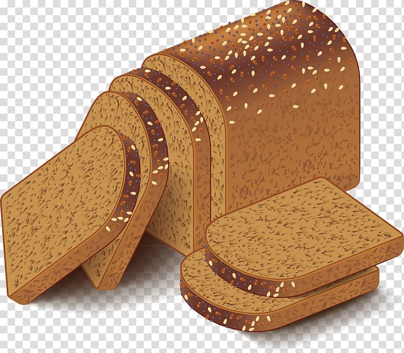 White bread Baguette Whole wheat bread, decorative bread oven transparent background PNG clipart